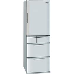 冷蔵庫(470L・左開き) クリアグレー NR-E473TL-H