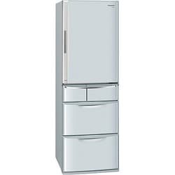 冷蔵庫(427L・左開き) クリアグレー NR-E433TL-H