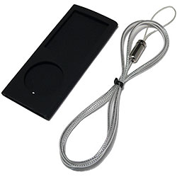 4th iPod nano用シリコンケース ブラック BI-4NSI/BK