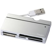 45メディア対応 マルチカードリーダライター シルバー CRW-12M37SL