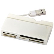 45メディア対応 マルチカードリーダライター ホワイト CRW-12M37W