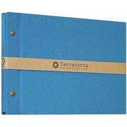 Terracotta(テラコッタ)シリーズ 外ビス式フリーアルバム A5サイズ ブルー TER-A5F-120-B
