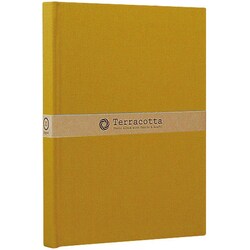 Terracotta（テラコッタ）シリーズ ブック式フリーアルバム L判2段 イエロー TER-L2B-140-Y