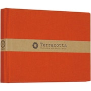 Terracotta(テラコッタ)シリーズ ブック式フリーアルバム L判1段 レッド TER-L1B-110-R