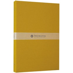 Terracotta（テラコッタ）シリーズ バインダー式ポケットアルバム L判3段 イエロー TER-L3Y-140-Y
