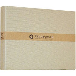 Terracotta（テラコッタ）シリーズ 溶着式ポケットアルバム 2L判ヨコ ホワイト TER-2LP-85-W