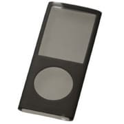 4th iPod nano用 シリコンゴムケース ブラック PAC-IPN32BK