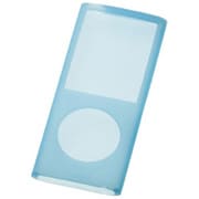 4th iPod nano用 シリコンゴムケース ブルー PAC-IPN32BL
