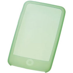iPod touch用 シリコンケース グリーン PAC-IPT02GN