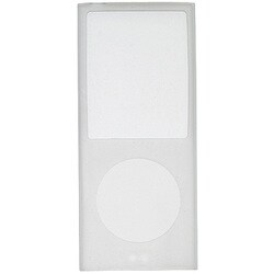 4th iPod nano 専用シリコンケース クリアホワイト PIP-SCN41CW
