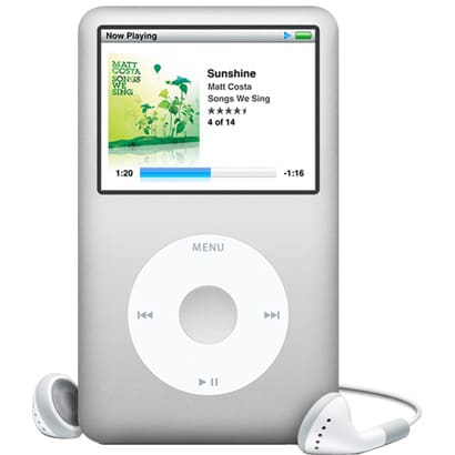 iPod classic 120GB シルバー MB562J/A