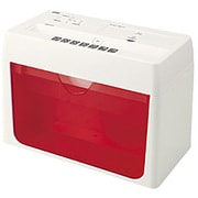 クロスカット A4 ペーパー&CDシュレッダー レッド PSD-35R