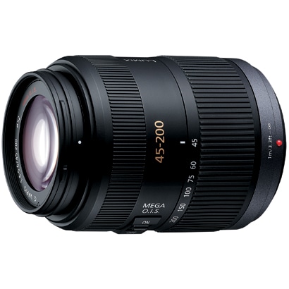H-FS045200 LUMIX G VARIO 45-200mm/F4.0-5.6/MEGA O.I.S. [ルミックス G バリオ 45-200mm/F4.0-5.6 マイクロフォーサーズ]