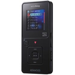 デジタルメモリーオーディオプレーヤー 2GB Media Keg ブラック MG-E502-B