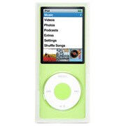 第4世代 iPod nano用 ポリカーボネートケース GRF-WAVE-NANO4G-WHT
