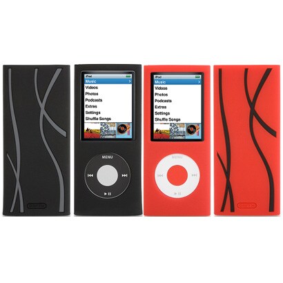 第4世代 iPod nano用 シリコンケース GRF-FLEXGRIP-N4G-2P