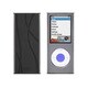 第4世代 iPod nano用 ケース GRF-FLEXSCREEN-N4-2P