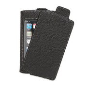 iPod touch用 レザーケース GRF-ELANCON-T2G-BLK