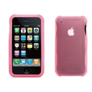 iPod touch用 ポリカーボネートケース ピンク GRF-WAVE-T2G-PNK