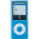Silicone Case for iPod nano 4th ブルー TR-SCNN4-BL