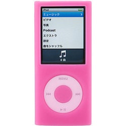 Silicone Case for iPod nano 4th ピンク TR-SCNN4-PK