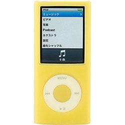 Silicone Case for iPod nano 4th イエロー TR-SCNN4-YL