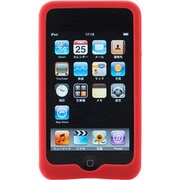 2nd iPod touch専用シリコンケース レッド TR-SCTC2-RD