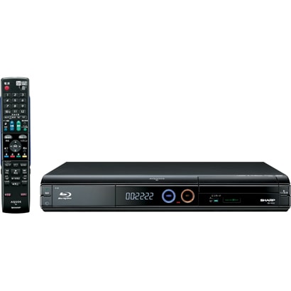 HDD250GB内蔵 BD-RE/-R DVD-R/-RW/-R DL 地上/BS/CS110度デジタル内蔵 AQUOSブルーレイ BD-HD22