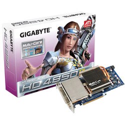 ATI Radeon HD 4850 GDDR3 1GB搭載 PCI-Express2.0 x16対応 ファンレス GV-R485MC-1GH