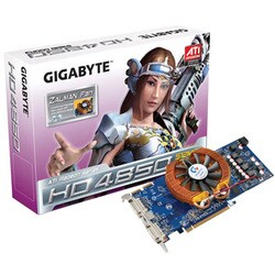 ATI Radeon HD 4850 GDDR3 512MB搭載 PCI-Express2.0 x16対応 GV-R485ZL-512H