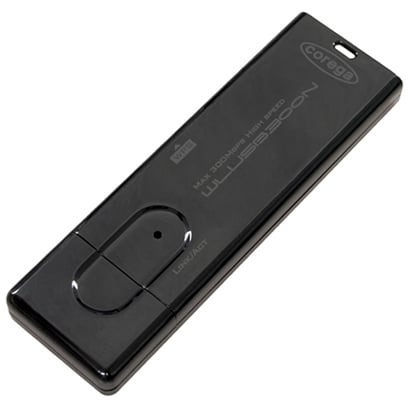 IEEE802.11n/g/b対応 無線LAN USBアダプタ ブラック CG-WLUSB300NBK