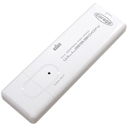 IEEE802.11n/g/b対応 無線LAN USBアダプタ ホワイト CG-WLUSB300NWH