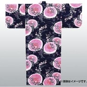 526 [ユカタジ ピンク 牡丹菊 女浴衣 M]