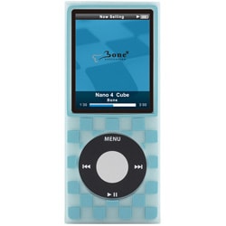 第4世代 iPod nano用 シリコンケース ブルー NANO4 CUBE NA408011-B