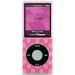 第4世代 iPod nano用 シリコンケース ピンク NANO4 CUBE NA408011-P