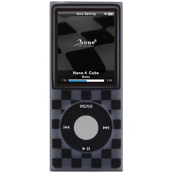 第4世代 iPod nano用 シリコンケース ブラック NANO4 CUBE NA408011-BK
