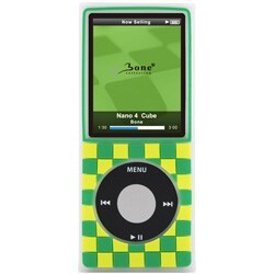 第4世代 iPod nano用 シリコンケース グリーン NANO4 CUBE NA408011-G