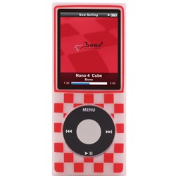 第4世代 iPod nano用 シリコンケース レッド NANO4 CUBE NA408011-R