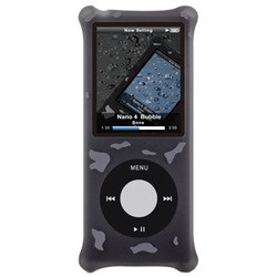 第4世代 iPod nano用 シリコンケース グレー NANO4 BUBBLE NA408031-GR