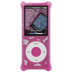 第4世代 iPod nano用 シリコンケース ピンク NANO4 BUBBLE NA408031-P
