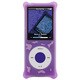 第4世代 iPod nano用 シリコンケース パープル NANO4 BUBBLE NA408031-PU