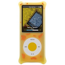 第4世代 iPod nano用 シリコンケース オレンジ NANO4 BUBBLE NA408031-O