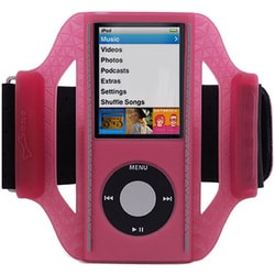 NA408041-R [4th iPod nano用 スポーツアームバンドケース レッド]