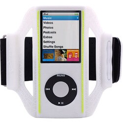 NA408041-W [4th iPod nano用 スポーツアームバンドケース ホワイト]