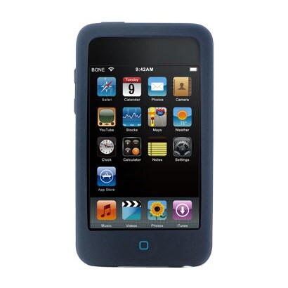 iPod touch用 シリコンケース ブルー TOUCH2 WRAP TO208031-B