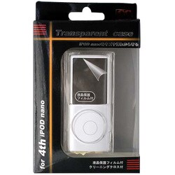 第4世代 iPod nano用 クリアケース CA-IN03