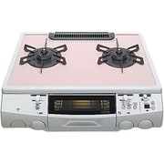ガステーブル（都市ガス13A用左強火タイプ） ピンク LW-2245TSZWHL-13A