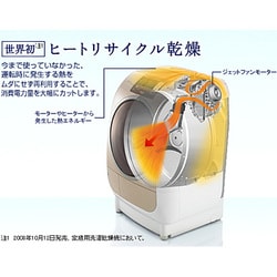 ヨドバシ.com - 日立 HITACHI BD-V2100R-C [ななめ型ドラム式洗濯乾燥