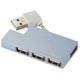 USB2.0ハブ バスパワー専用 4ポート ブルー UH-2234BL