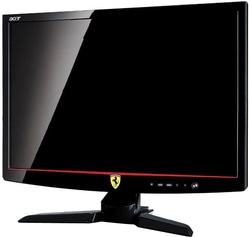 22型ワイド 液晶モニター アナログ/デジタル接続 Ferrariモデル F-22bid